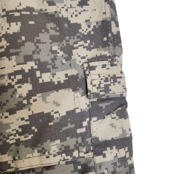 US Army Digital Camo Combat Cargo Pants Large Regular Waist 35-38 Inseam 29-32 - Picture 3 of 10